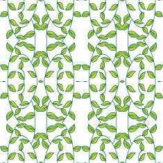 Pretty tree branch seamless pattern N2