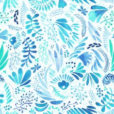Spring seamless background