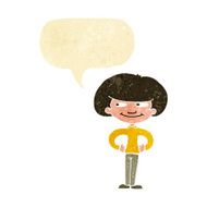 cartoon boy with hands on hips speech bubble N2