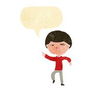 cartoon annoyed man with speech bubble N12