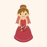 wedding couple theme elements vector eps N64