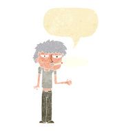 cartoon smoker with speech bubble N2