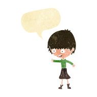 cartoon woman stressing out with speech bubble N3