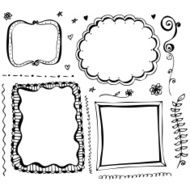 Doodle Frames and design elements N11