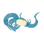 cartoon chinese dragon with speech bubble