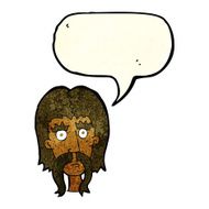 cartoon man with long mustache speech bubble N3