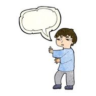 cartoon man gesturing with speech bubble N7