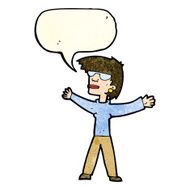 cartoon woman wearing glasses with speech bubble N6