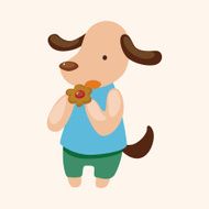 animal having afternoon tea theme elements N39