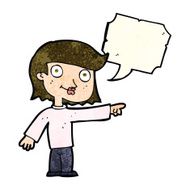 cartoon pointing person with speech bubble N2
