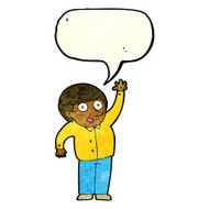 cartoon man asking question with speech bubble N14