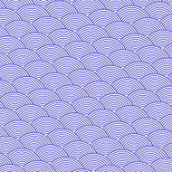 Blue abstract background of striped waves