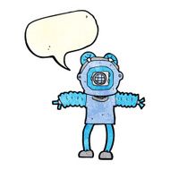 cartoon deep sea diver with speech bubble N11