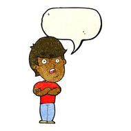 cartoon dissapointed man with speech bubble N2