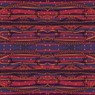 Ethnic abstract hand-drawn seamless pattern Colorful and ragged N2