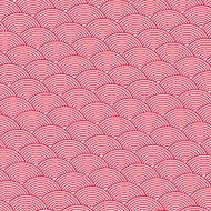 Red abstract background of striped waves