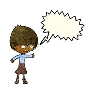 cartoon woman stressing out with speech bubble N6