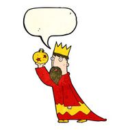 one of the three wise men with speech bubble N11