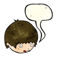 cartoon shocked face with speech bubble N5