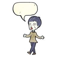 cartoon halloween zombie woman with speech bubble N4