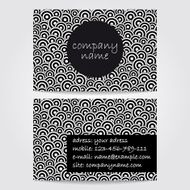 creative business card template N6