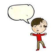 cartoon medical emergency with speech bubble N3