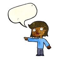 cartoon pointing person with speech bubble N3