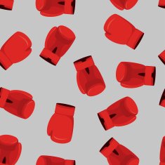 Boxing Seamless Pattern