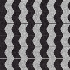vintage zig zag pattern - seamless background leather surface