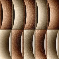 Abstract decorative paneling - seamless background corrugated