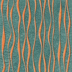 Abstract decorative paneling - seamless background waves decor N10