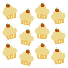 Cupcake Pattern N4