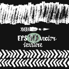 Seamless brush pen hand drawn doodle pattern Vector background N16