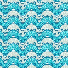 Seamless abstract wave pattern N10