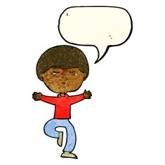 cartoon angry man with speech bubble N23