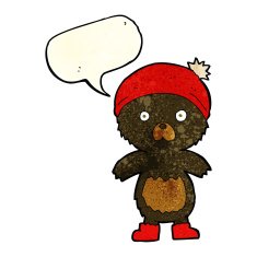 cartoon cute teddy bear with speech bubble N8