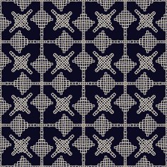 Ethnic monochrome seamless pattern Hand-drawn background template N5