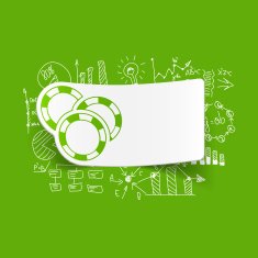 Drawing business formulas casino chips N6