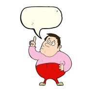 cartoon man asking question with speech bubble N22