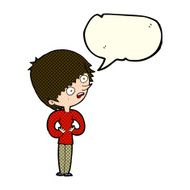 cartoon shocked woman with speech bubble N41