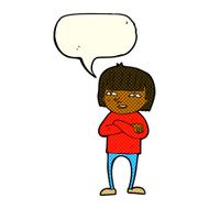 cartoon happy person with speech bubble N11