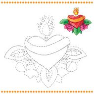Connect the dots and coloring page N15