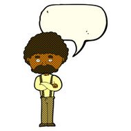 cartoon old man with speech bubble N9
