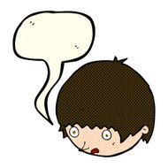 cartoon shocked face with speech bubble N7