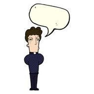 cartoon priest with speech bubble N5