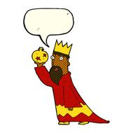 one of the three wise men with speech bubble N19