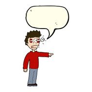 cartoon man with popping out eyes speech bubble N15