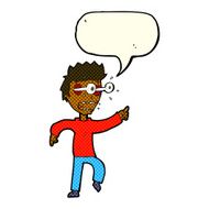 cartoon man with popping out eyes speech bubble N16