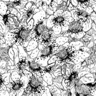 Seamless Floral Pattern N55