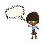 cartoon woman stressing out with speech bubble N10